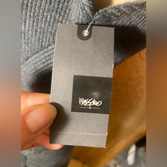 Mossimo✨ Charcoal Ribbed Sweater Dress 👗 BRAND NEW WITH TAGS‼️ - Picture 5 of 6